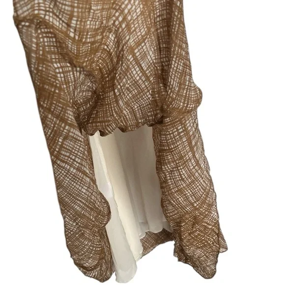 RAG & BONE Delilah Silk Blend Chiffon Mini Dress size 14 NWOT B-1 - Picture 7 of 7